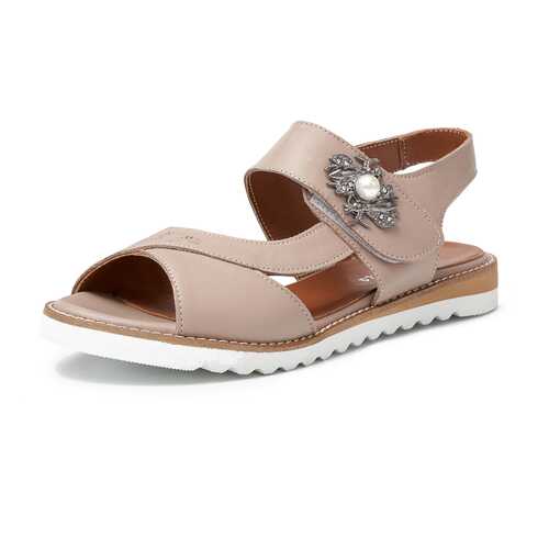 Сандалии женские Alessio Nesca TR-BR-96-104 коричневые 36 RU в H&M