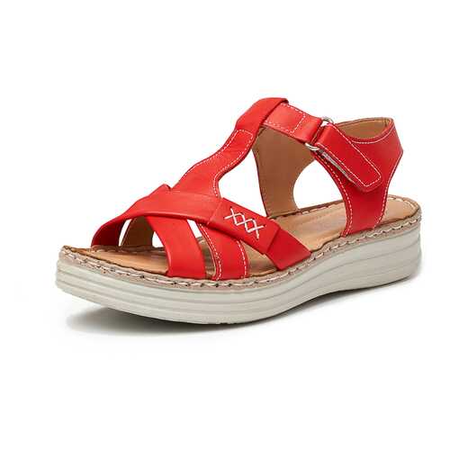 Сандалии женские Alessio Nesca TR-BZ-2020-160 красные 36 RU в H&M