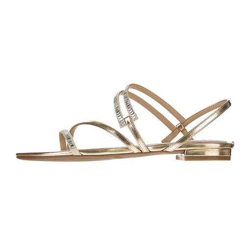 Сандалии женские Guess FL6RA2-LEL03 золотистые 37 US в H&M
