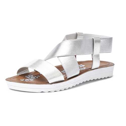 Сандалии женские T.Taccardi Z-308755C серебристые 40 RU в H&M