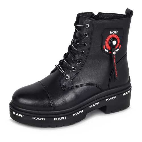 Ботинки женские Kari MYZ20AW-223 черные 36 RU в H&M