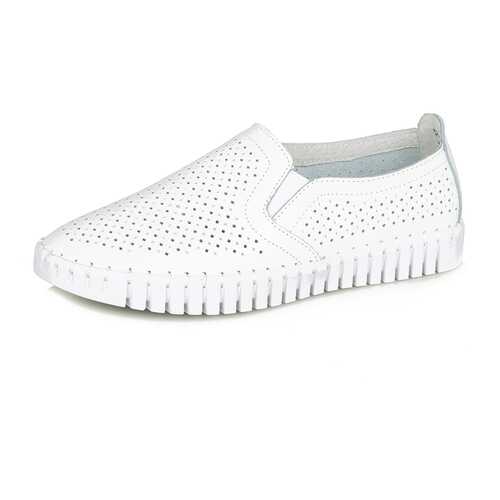 Слипоны женские Alessio Nesca DS20SS-5 белые 41 RU в H&M