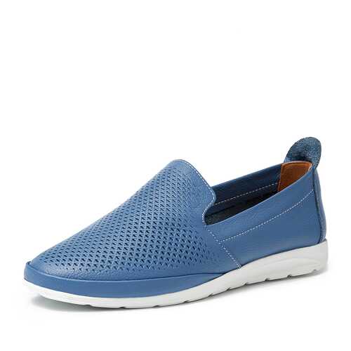 Слипоны женские Alessio Nesca TR-AK-Y20KMO12 синие 36 RU в H&M