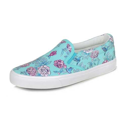 Слипоны женские T.Taccardi ZY20SS-82B голубые 41 RU в H&M