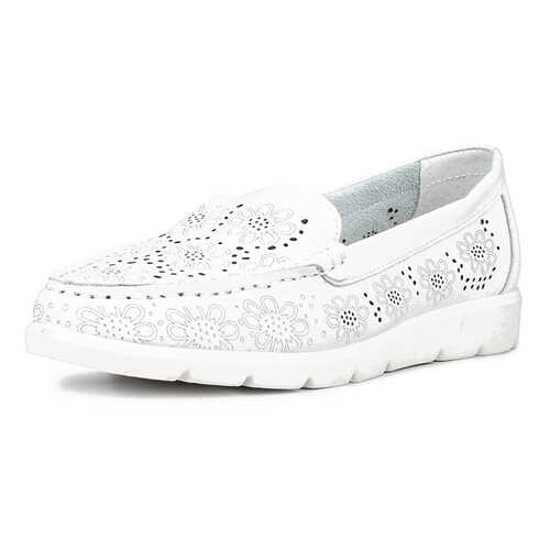 Мокасины женские Alessio Nesca 710018845 белые 36 RU в H&M