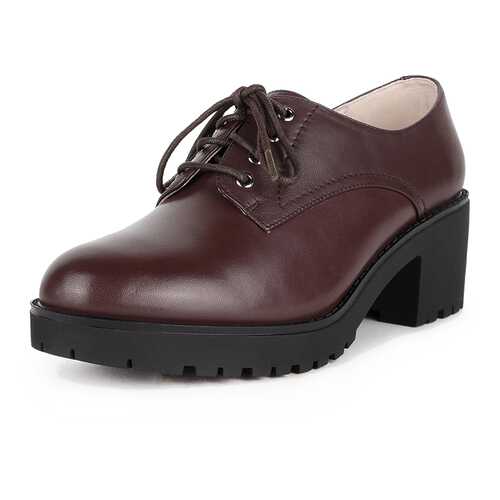 Полуботинки женские Alessio Nesca 710018532 коричневые 40 RU в H&M