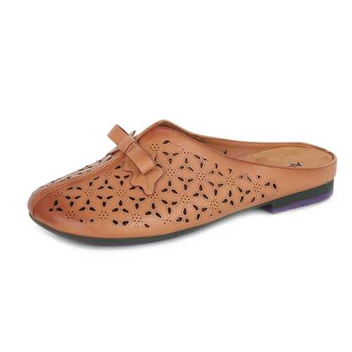 Сабо женские Alessio Nesca ZH20S-10 коричневые 40 RU в H&M