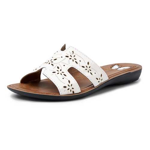 Шлепанцы женские T.Taccardi Z-307033-6 белые 40 RU в H&M