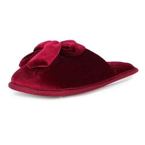 Домашние тапочки женские T.Taccardi CJI19AW-4 бордовые 36 RU в H&M
