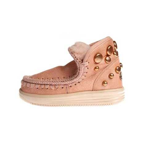 Угги Shepherd's Life Godiva Dots Durobe бежево-розовая кожа в H&M