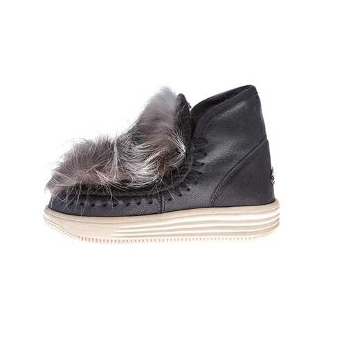 Угги Shepherd's Life Godiva Fox Cbkg черная кожа в H&M