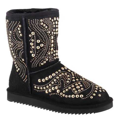 Угги женские Rejois RA0189C черные 38 RU в H&M