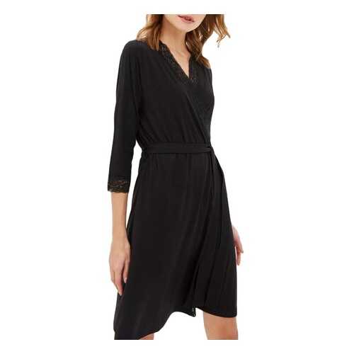 Халат женский Luisa Moretti 6036 черный S в H&M
