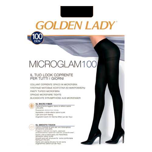 Колготки Golden Lady MICROGLAM 100, nero, 2/S в H&M