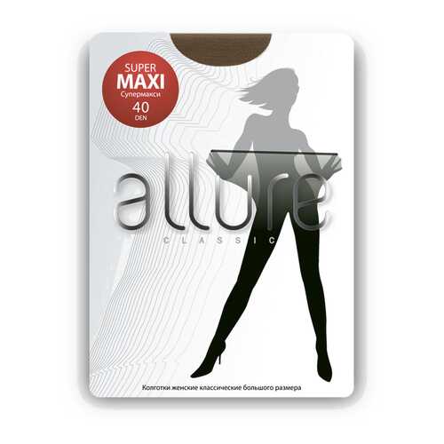 Колготки женские ALLURE SUPERMAXI 40 бежевые 7 в H&M