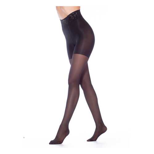 Колготки женские Giulia IMPRESSO SLIM 40 черные 5 (XL) в H&M