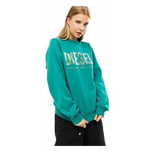 Свитшот женский DIESEL 00SYW9 0IAJH зеленый M в H&M