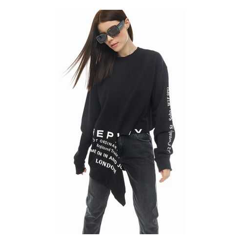 Свитшот женский Replay W3264.22738N черный S в H&M