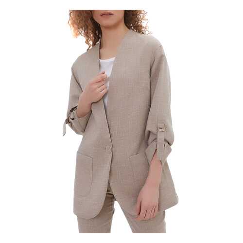 Жакет женский ARGENT VLJ2000303 бежевый 50 RU в H&M