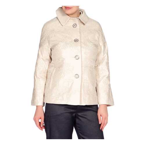 Куртка женская LAFEI-NIER IQ931-JF бежевая 2XL в H&M