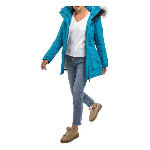 Парка женская DASTI 804DS201963137 синяя M в H&M