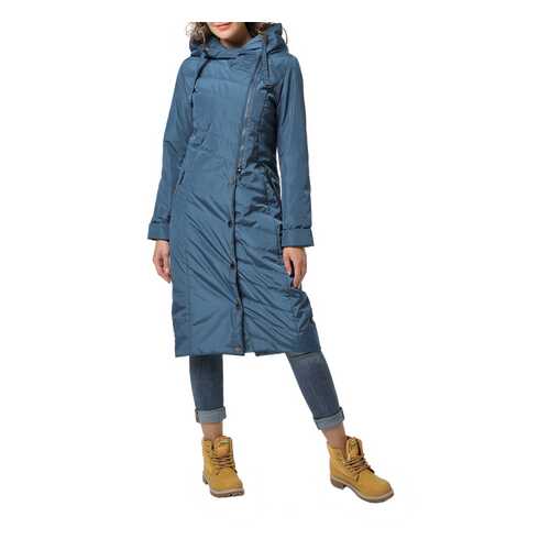 Пуховик-пальто женский DizzyWay 20104 синий 50 RU в H&M