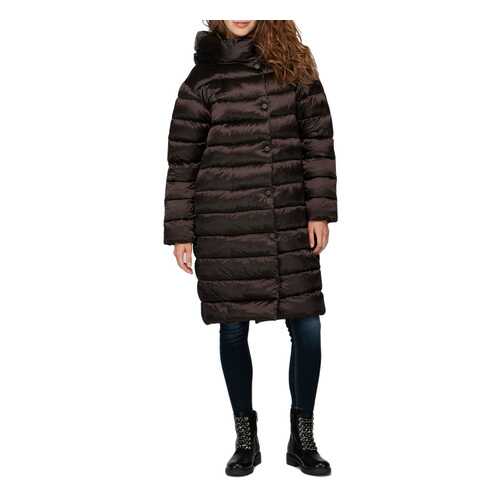 Пуховик-пальто женский Volcante VL 190101 - DEEP BROWN коричневый 48 RU в H&M