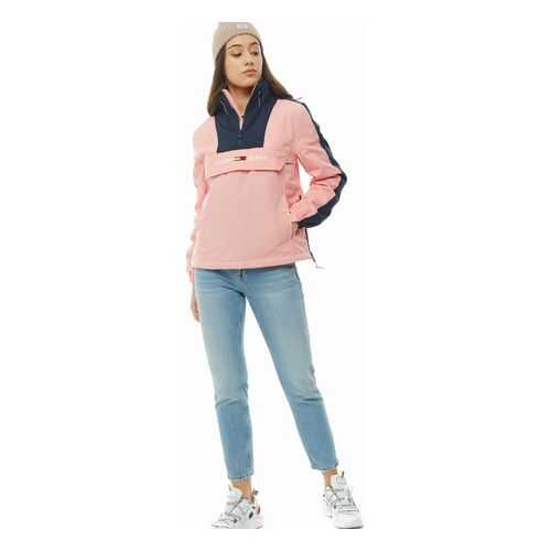 Ветровка женская Tommy Jeans DW0DW07589 TE6 розовая S в H&M
