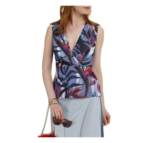 Блуза женская Audrey right 180851-1354-95-33 голубая L в H&M