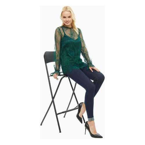 Блуза женская D&M by 1001DRESS DM01691EM зеленая L в H&M