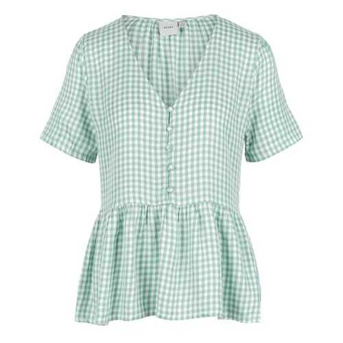 Блуза женская ICHI 11140940613 зеленая 36 EU в H&M