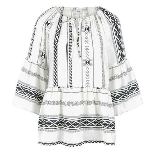 Блуза женская ICHI 11212610111 белая 34 EU в H&M
