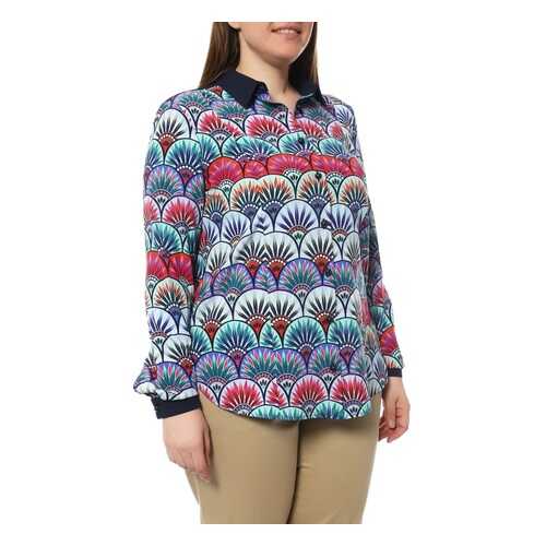 Блуза женская KR 4262 синяя 54 RU в H&M