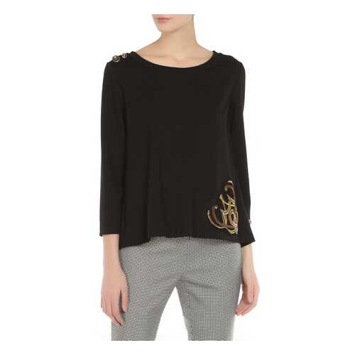 Блуза женская LE FATE LF3137B черная 40 IT в H&M