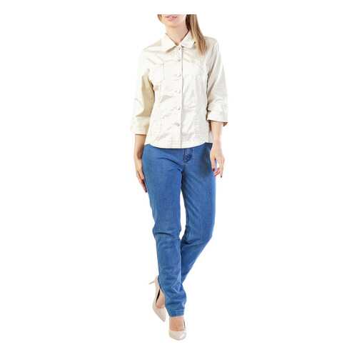 Рубашка женская LAFEI-NIER K86436T-F бежевая 2XL в H&M