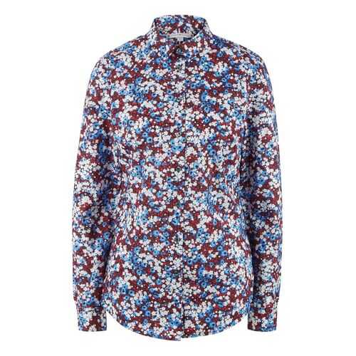 Рубашка женская Tommy Hilfiger WW0WW26611 синяя 36 US в H&M