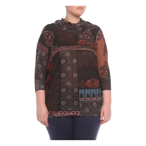 Туника женская DONATELLA VIA ROMA I14_MD44900MA коричневая XL в H&M