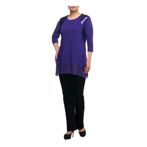 Туника женская OLSI 1706017_3V фиолетовая 48 RU в H&M
