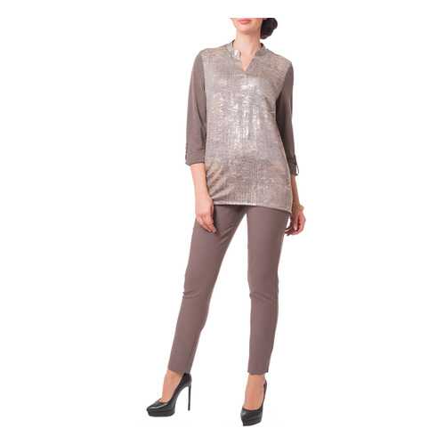 Брюки женские MONTEBELLUNA MZPS8101 коричневые 50 RU в H&M