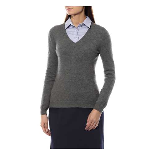 Пуловер женский Mir cashmere 7-16-008WE серый XL в H&M