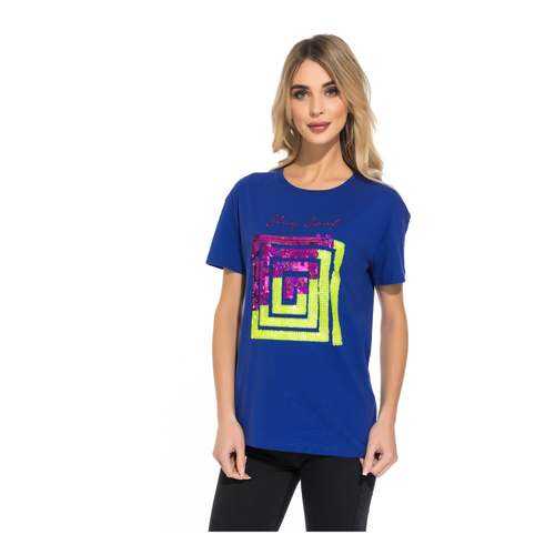 Футболка женская Dairos GD69300512 фиолетовая L в H&M