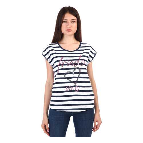 Футболка женская FRIEDA SQ60447 белая 36 в H&M