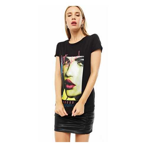 Футболка женская Guess W0YI50-JA900 черная XS в H&M