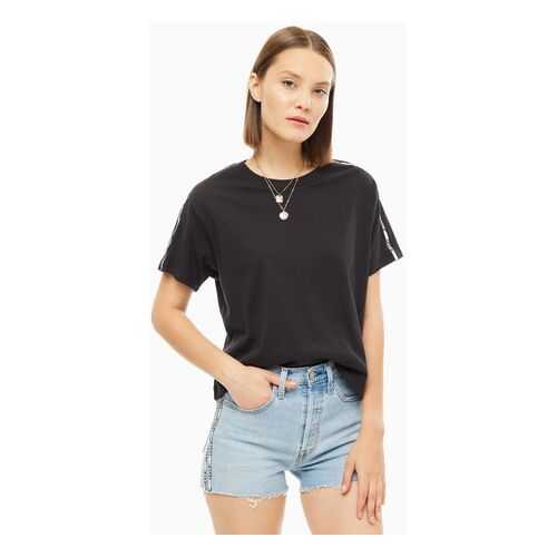 Футболка женская Levi's 1771663 черная/белая XXS в H&M