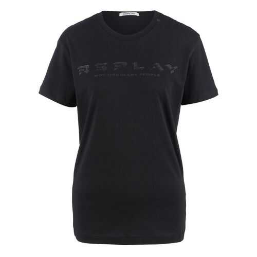 Футболка женская Replay W3340A.22748 черная XS в H&M