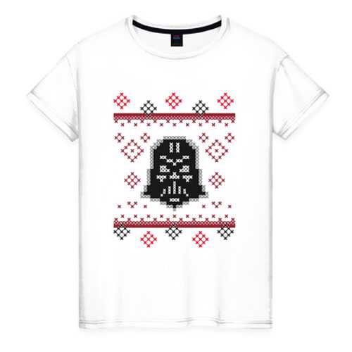Футболка женская ВсеМайки 1874971 белая XL в H&M