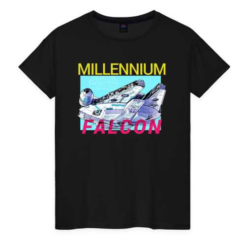 Футболка женская ВсеМайки 1984005 черная XXL в H&M