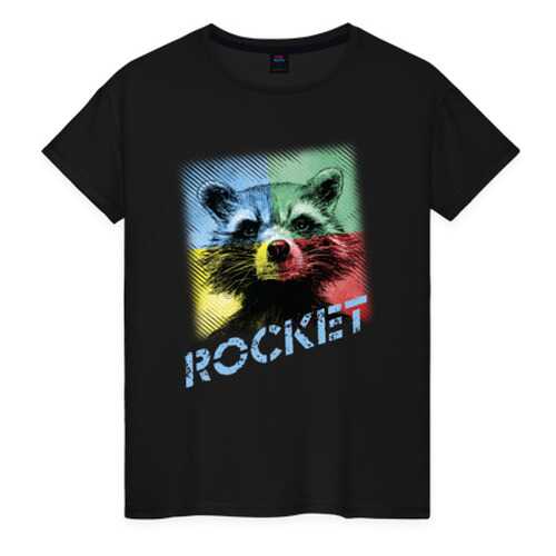 Футболка женская ВсеМайки 2166483 черная XXL в H&M
