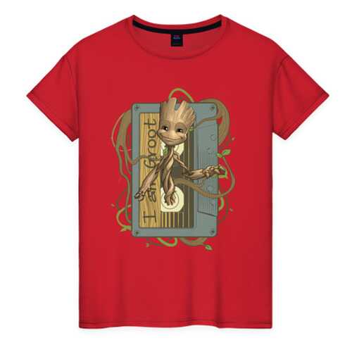 Футболка женская ВсеМайки 2166493 красная XL в H&M