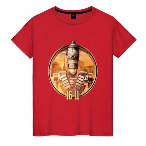 Футболка женская ВсеМайки 2177795 красная XL в H&M